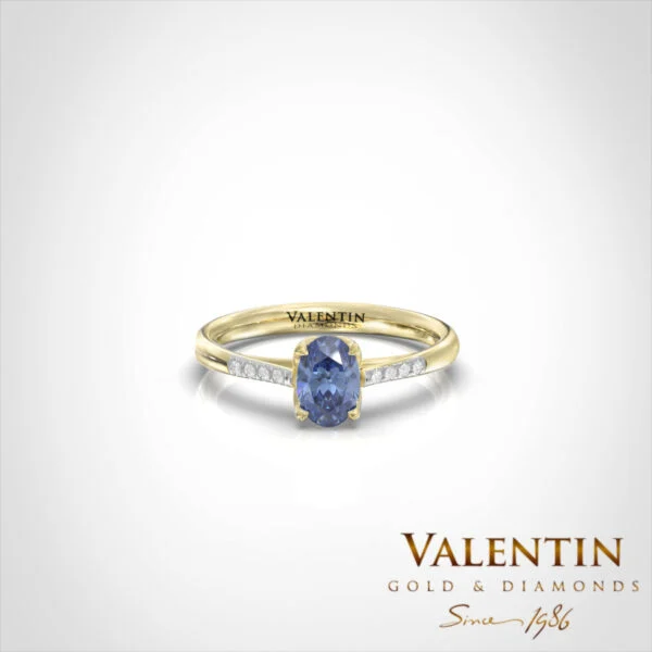 Amor Engagement Ring 4761 – yellow gold