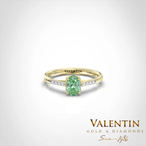 Amor Engagement Ring 4761 – yellow gold