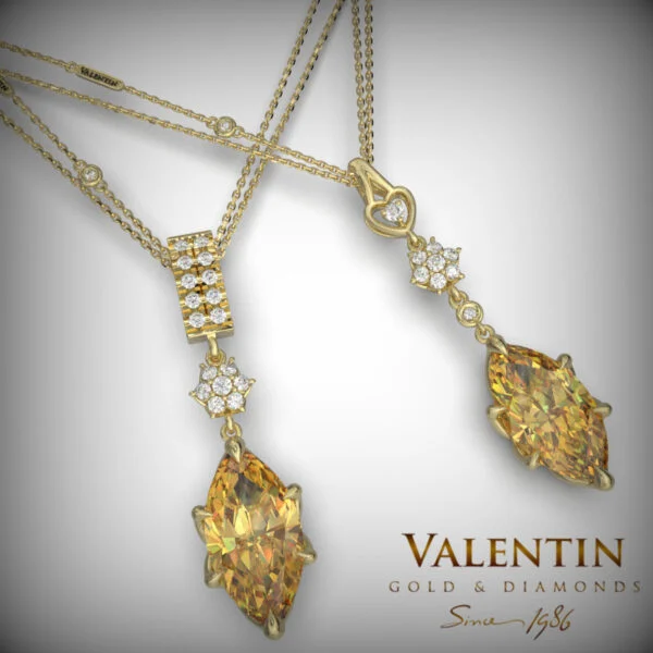 Emotion Fancy Gold Pendant 6935 – yellow gold