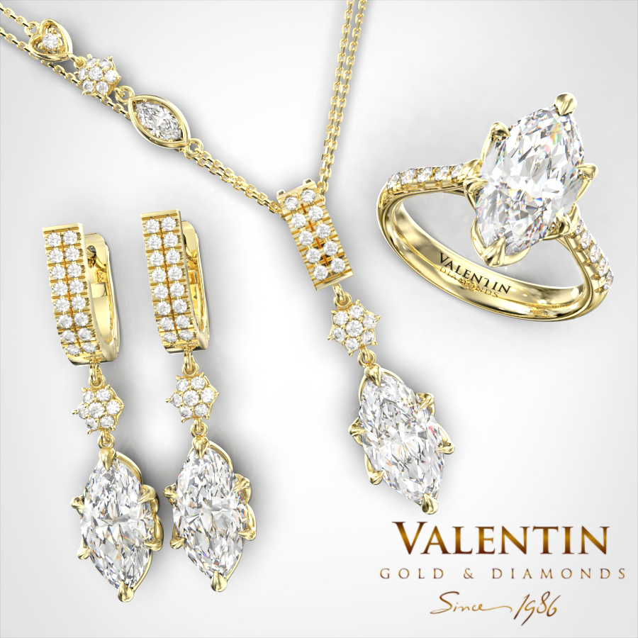 Колекция Emotion Diamond 4758 6935 7614 – жълто злато