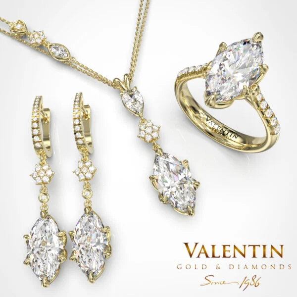 Classic 4758 6935 7614 Diamond Yellow Златен медальон Emotion Diamond 6935 – жълто злато