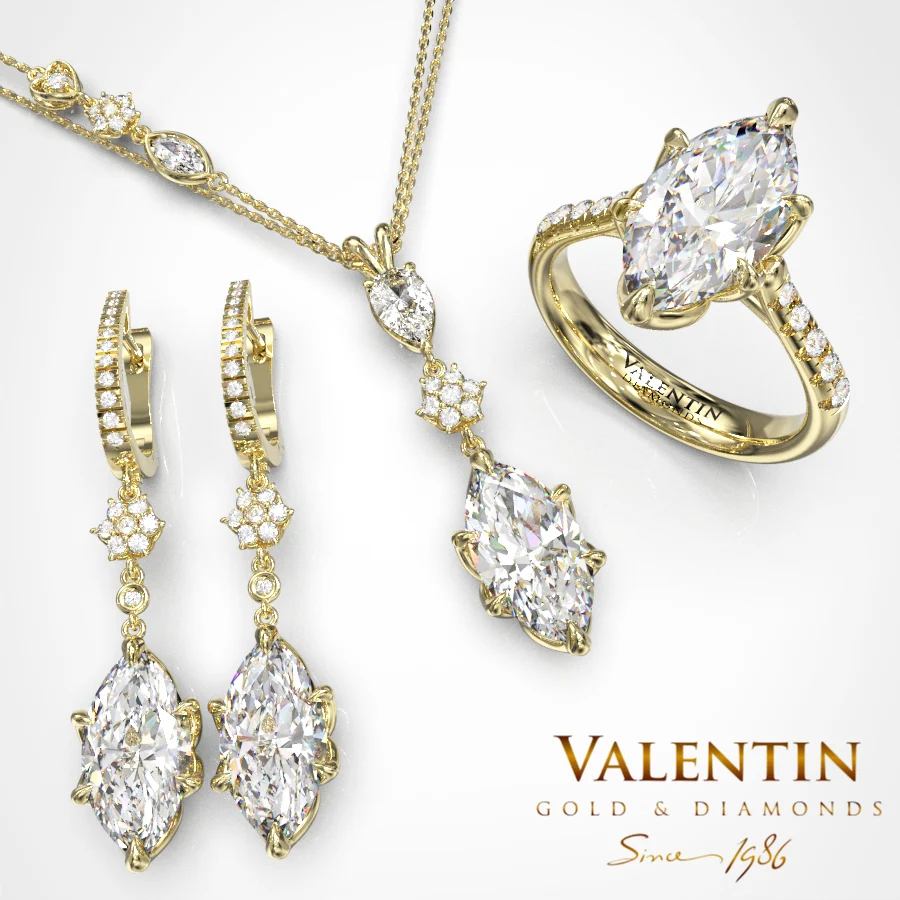 Emotion Diamond Gold Pendant 6935 – yellow gold