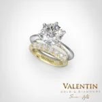 Engagement Ring 4755 – white gold