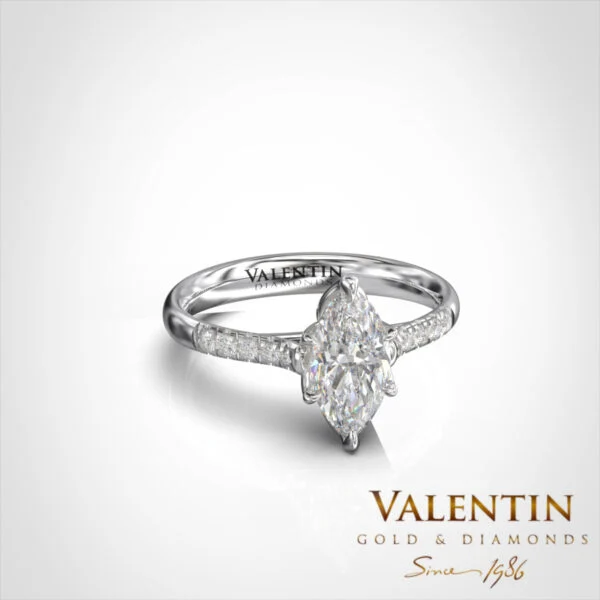 Годежен пръстен Emotion Diamond 4758 – бяло злато