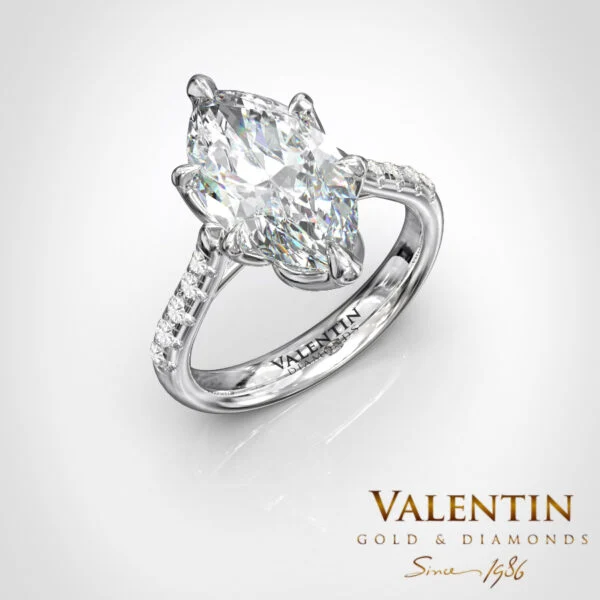Годежен пръстен Emotion Diamond 4758 – бяло злато
