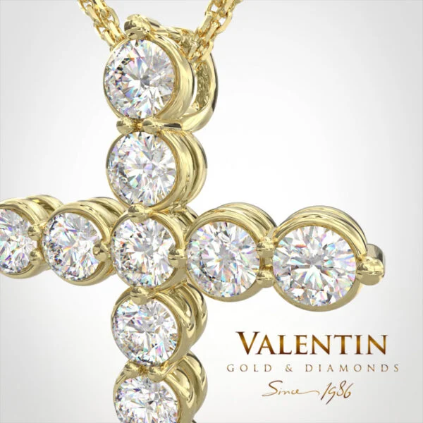 Infinity Gold Cross 6921