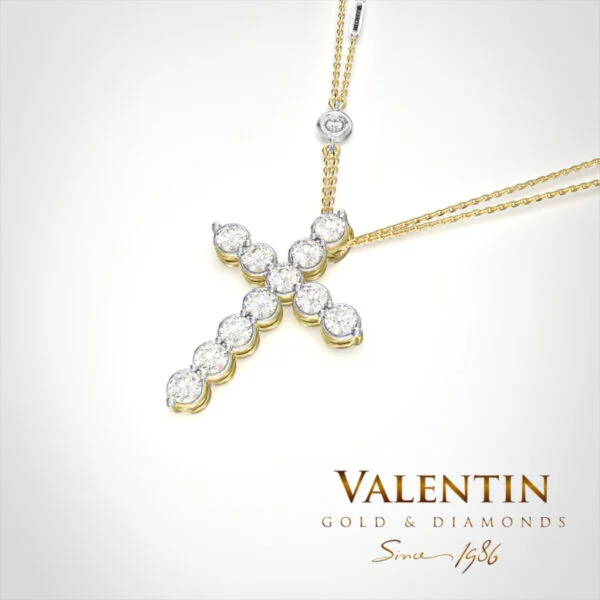 Infinity Gold Cross 6921 – yellow gold