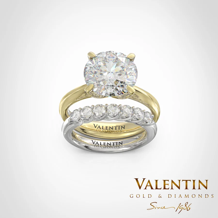 Engagement Ring 4288 – yellow gold