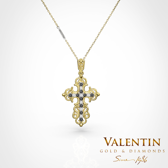 Endless Gold Cross 6895 – yellow gold