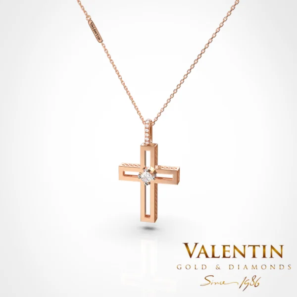 Eternal Gold Cross 6936 – rose gold