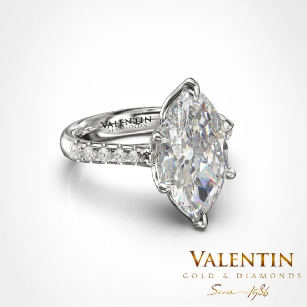 Годежен пръстен Emotion Diamond 4758 – бяло злато