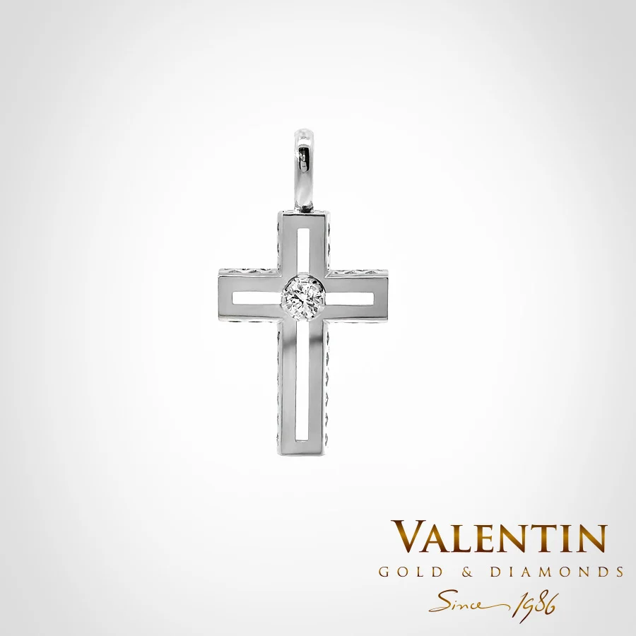 Eternal Gold Cross 6936 – white gold