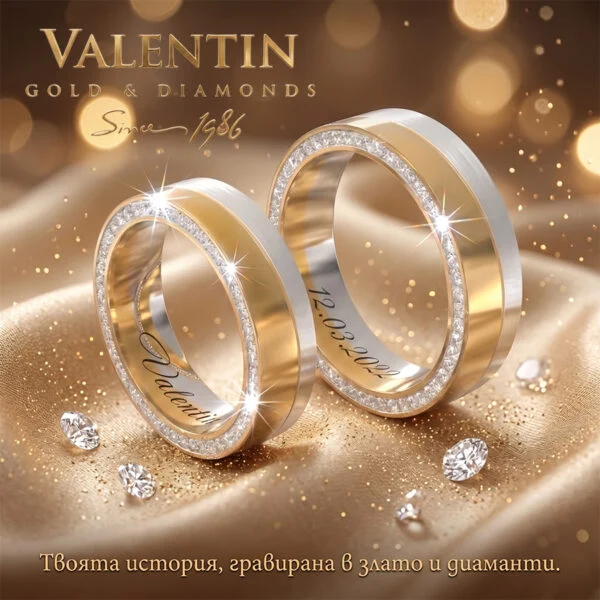 Златни сватбени халки 4199