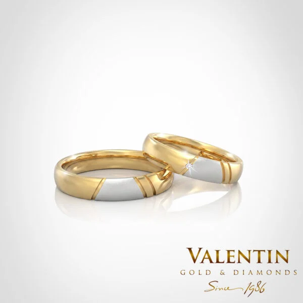 Gold Wedding Rings 4360