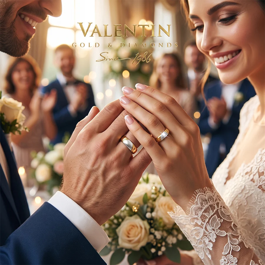 Gold Wedding Rings 4360