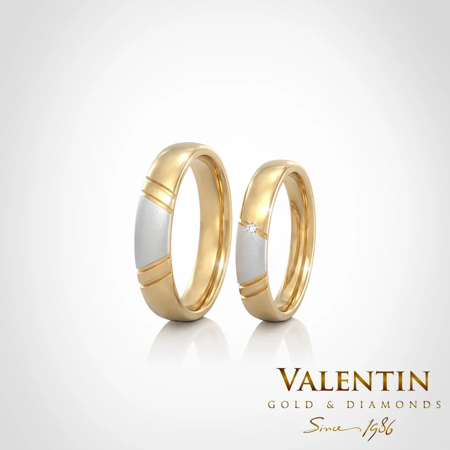 Gold Wedding Rings 4360 – yellow gold