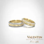 Gold Wedding Bands 4384 4385