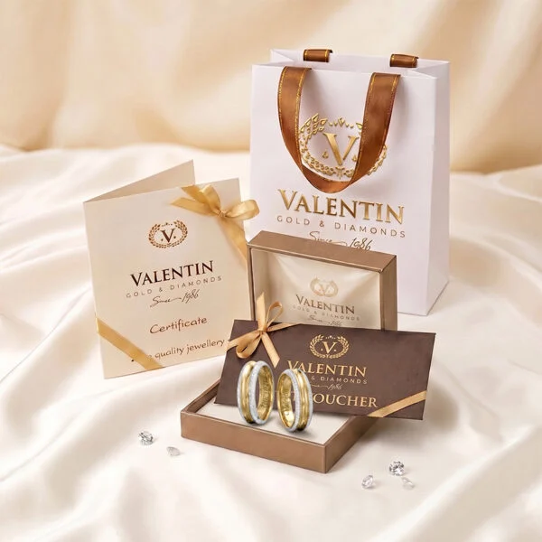 Gold Wedding Bands 4384 4385