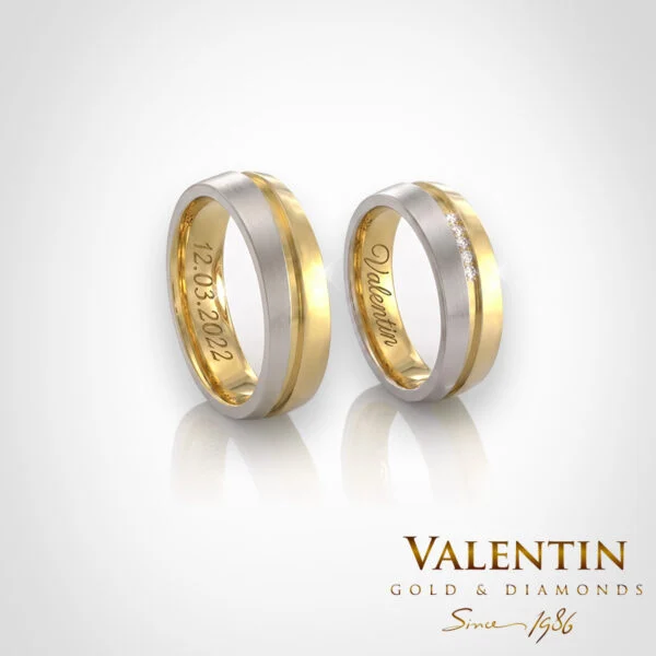 Gold Wedding Bands 4389