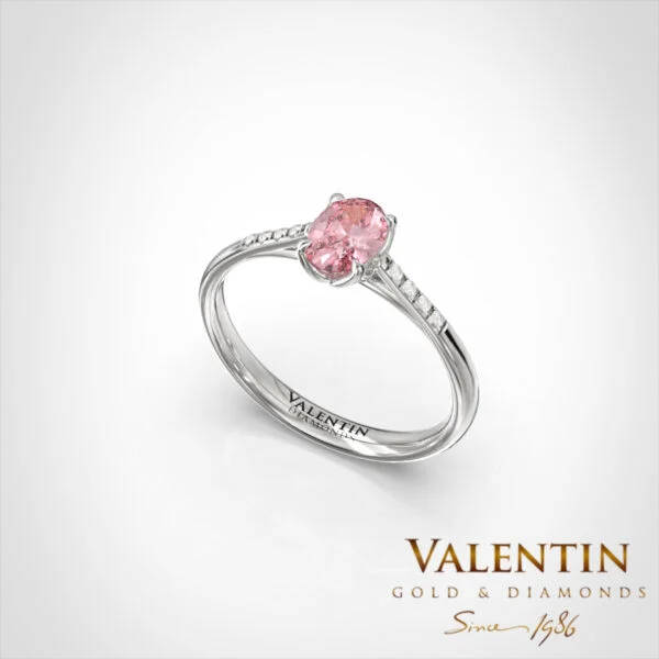 Amor Engagement Ring 4761 – rose gold