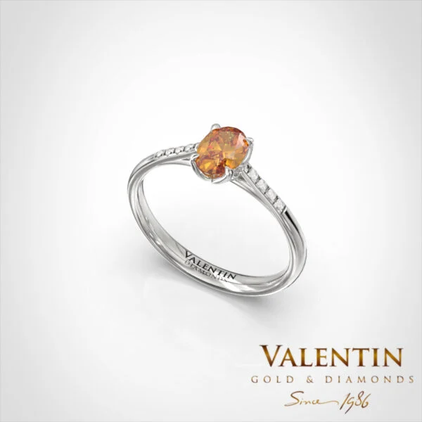 Amor Engagement Ring 4761 – white gold