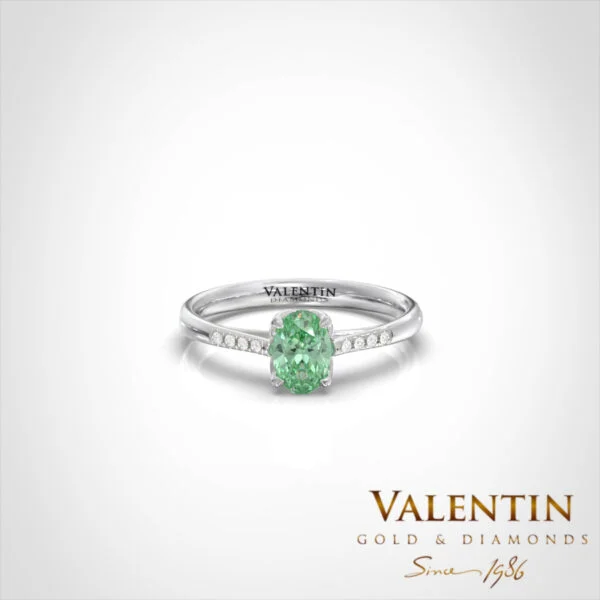 Amor Engagement Ring 4761 – white gold