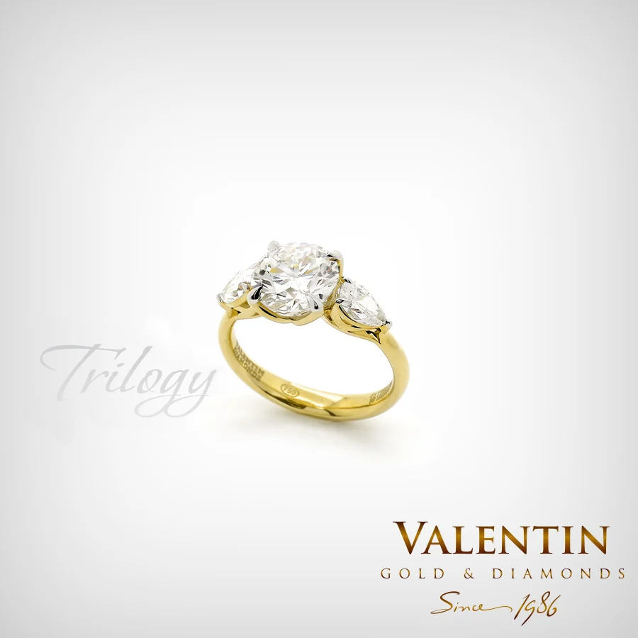 Златен пръстен Brilliant Diamond 4767