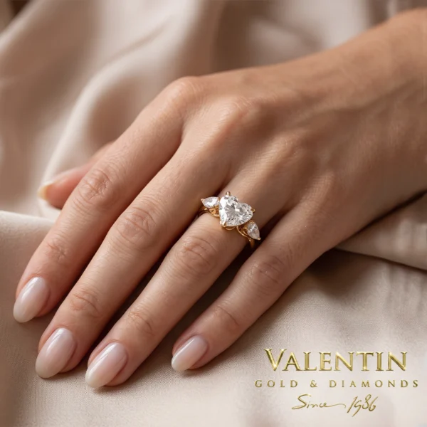 Годежен пръстен Heart Diamond 4767 - Image 2