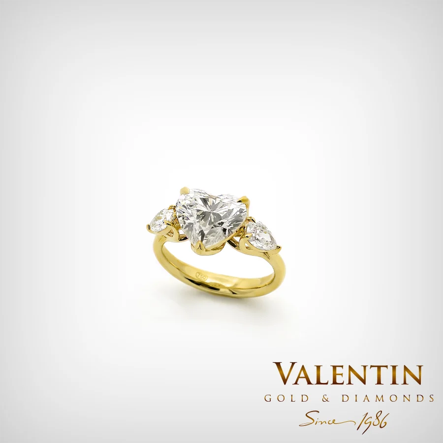 Годежен пръстен Heart Diamond 4767 3