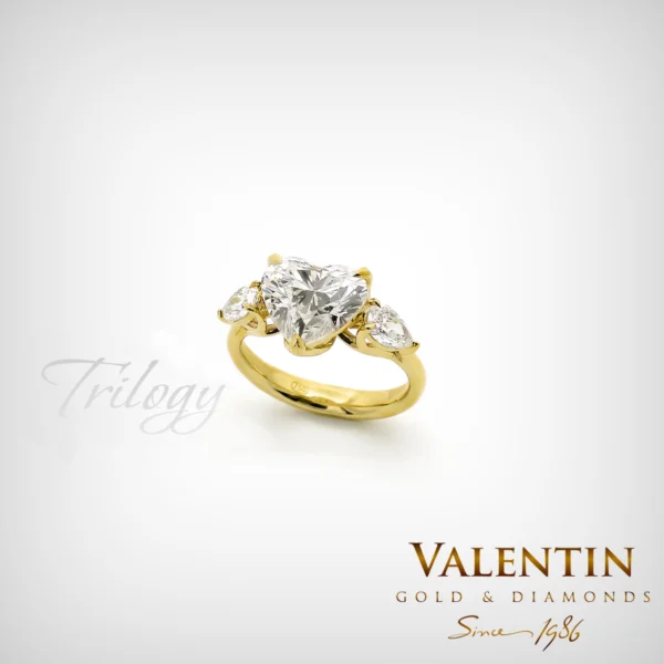 Годежен пръстен Heart Diamond 4767 - Image 1