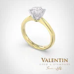 Engagement Ring 4722 – yellow gold