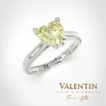 Годежен пръстен Classic Heart 4718 – бяло злато