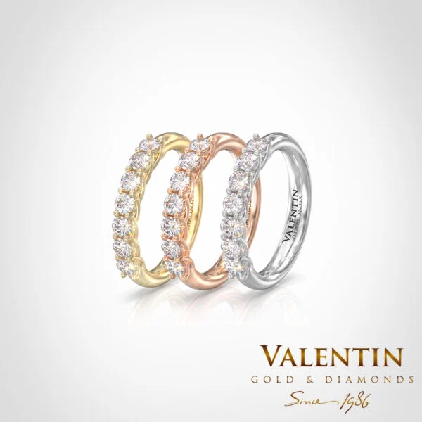 Marry me Gold Wedding Band 4765