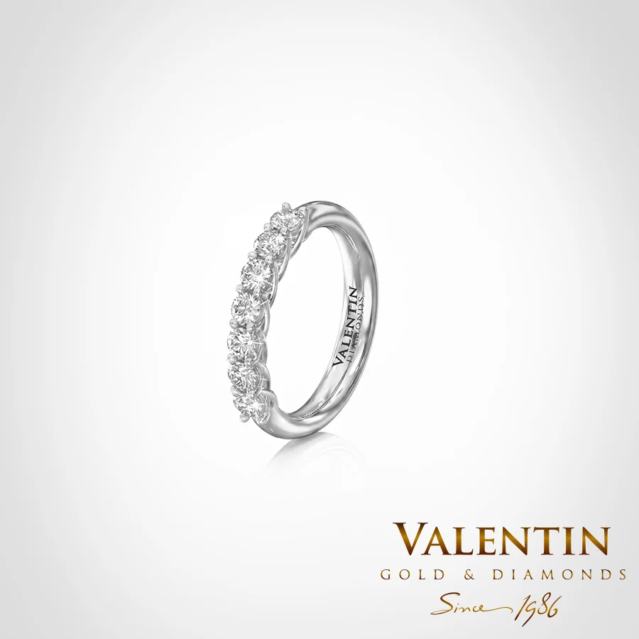Marry me Gold Wedding Band 4765 – white gold