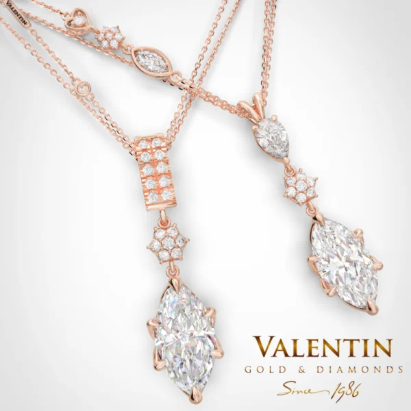 Emotion Diamond Gold Pendant 6935 – rose gold
