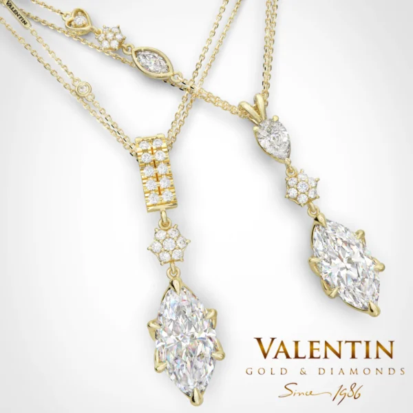 Emotion Diamond Gold Pendant 6935 – yellow gold