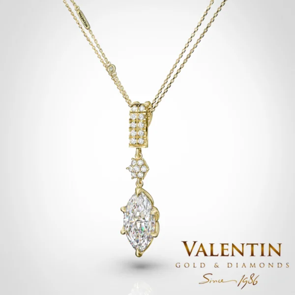 Emotion Diamond Gold Pendant 6935 – yellow gold