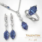 Колекция Emotion Sapphire 4758 6935 7614 – бяло злато
