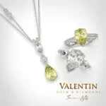 Златен пръстен Pear Diamond 4760