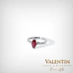 Emotion Ruby Gold Ring 4758 – white gold