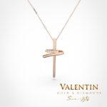 Twist Gold Cross 6944 – rose gold