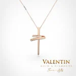 Twist Gold Cross 6944 – rose gold