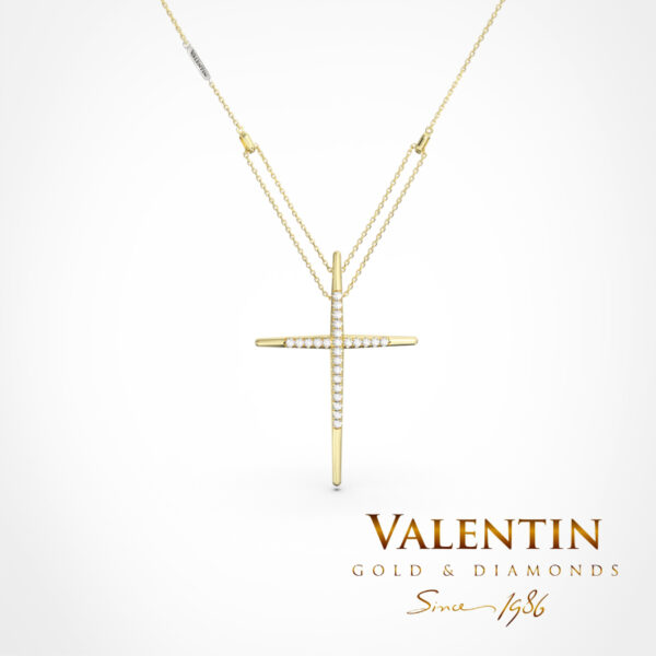 Flash Gold Cross 6942 – yellow gold