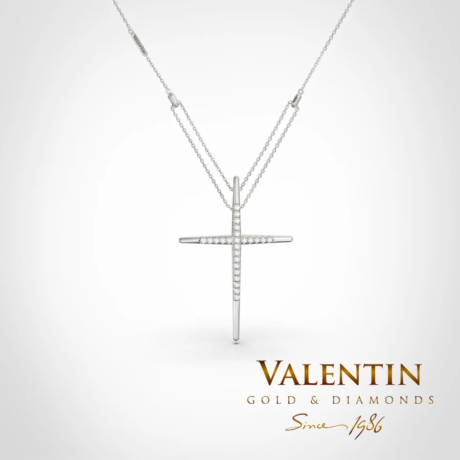 Flash Gold Cross 6942 – white gold