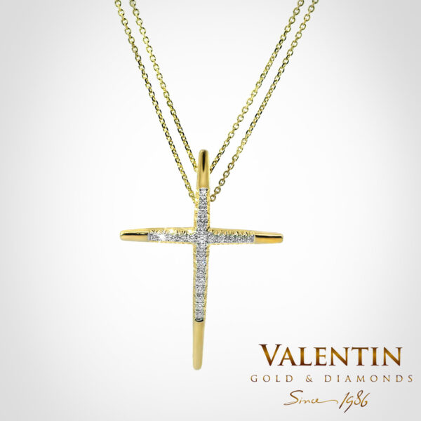 Flash Gold Cross 6942 – yellow gold