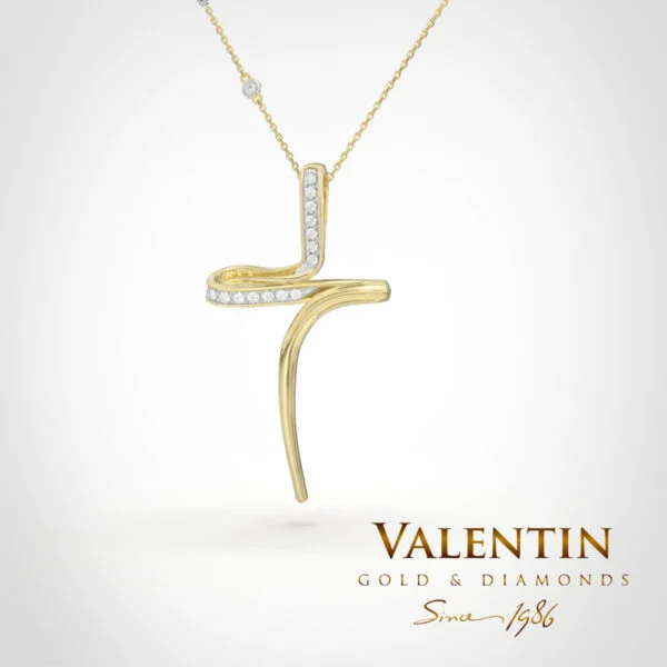 The key to happiness Gold Cross 6046 – yellow gold