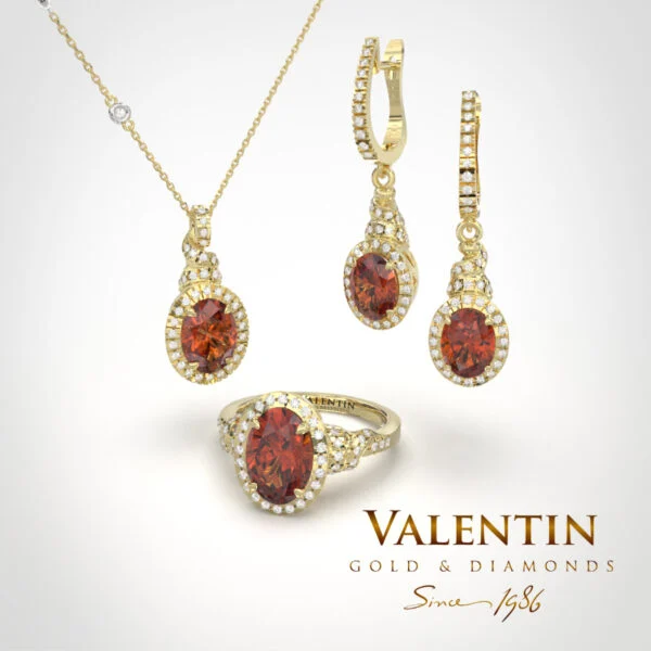 Колекция Ti amo Garnet 4438 6544 7434 – жълто злато