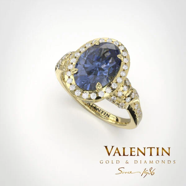Колекция Ti amo Sapphire 4477 6567 7434 – жълто злато