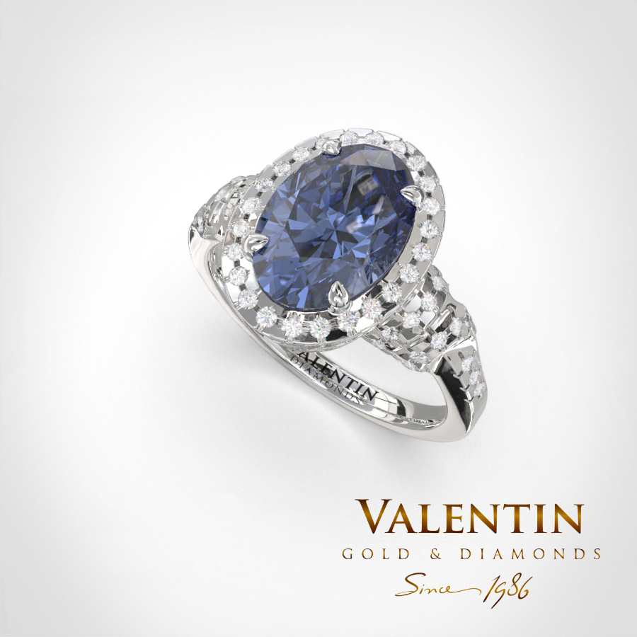 Колекция Ti amo Sapphire 4477 6567 7434 – бяло злато