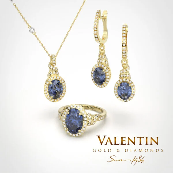 Колекция Ti amo Sapphire 4477 6567 7434 – жълто злато